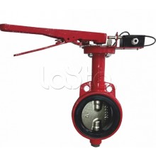 Затвордисковый с ручным приводом с контролем положения УКПЗА Спецавтоматика 3т 125/1,6(Р)-Ф.У3.1-"АМК-125v4"