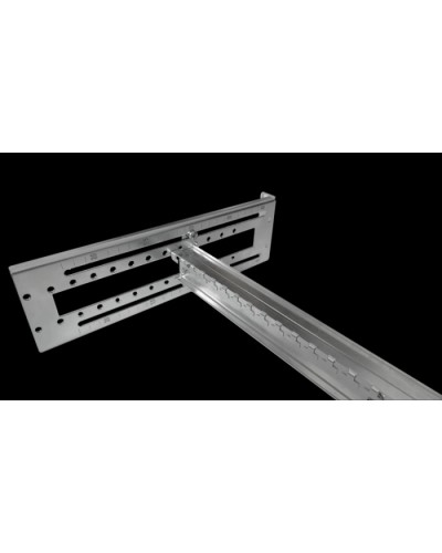 Панель 19 с DIN-рейкой регулируемая по глубине для установки коммутаторов ЦМО (STK-RACKMNT-704KA) в Йошкар-Оле Аксессуары для стоек и шкафов Pintop.ru