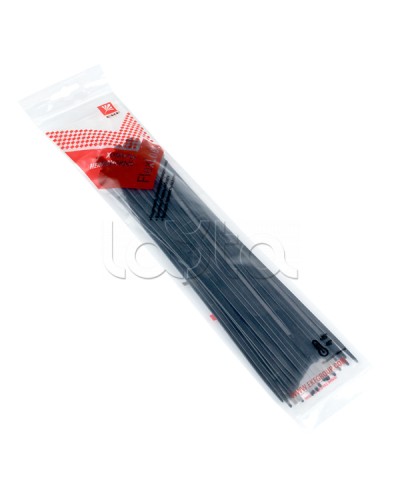 Хомут P6.6 стандартный (ч), 3.6x250 (50шт) FlexLock PROxima EKF (plc-fl-ctsb-3.6x250-r) в Йошкар-Оле Стяжки-хомуты Pintop.ru