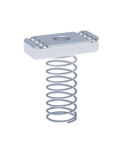 STRUT-гайка (канальная) М10 с длинной пружиной EKF (stgdpM10) в Йошкар-Оле Крепеж Pintop.ru