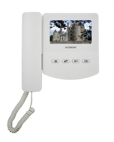 Домофон AccordTec AT-VD433C EXEL WHITE в Йошкар-Оле Многоабонентные системы Pintop.ru