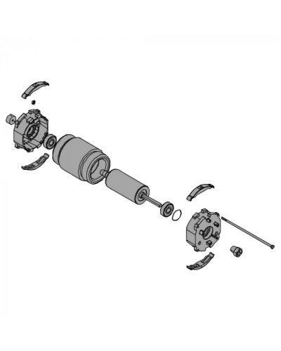 Электродвигатель АХ302304 Came 119RID312 в Йошкар-Оле Запчасти для шлагбаумов и автоматики Pintop.ru