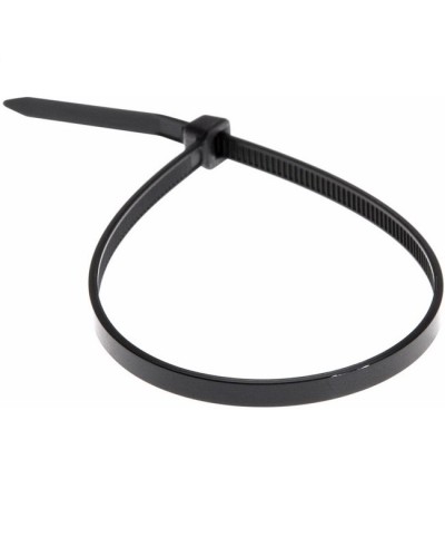 Хомут-стяжка нейлоновый 4х300 мм чёрный (100шт/уп) REXANT 07-0301 в Йошкар-Оле Стяжки-хомуты Pintop.ru