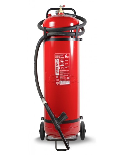 Огнетушитель ПОЖТЕХНИКА ОП-100(з) МИГ на тележке с перекрывным стволом (10А, 233В-2, С, Е) (баллон 125л., ОТВ-100кг) в Йошкар-Оле Огнетушители Pintop.ru