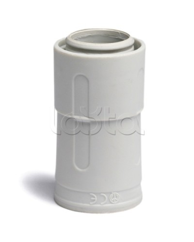 Переходник армированная труба - жесткая труба DKC 20 мм 55220 в Йошкар-Оле Повороты, муфты, тройники Pintop.ru