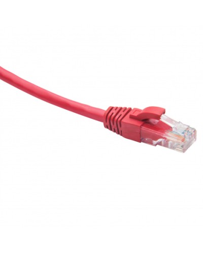 Шнур коммутационный U/UTP категория 5e LSZH нг(А)-HF 1,0 м, красный Datarex DR-181307 в Йошкар-Оле Патчкорды (медные) Pintop.ru