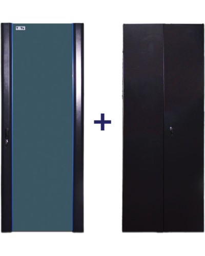 Комплект дверей 22U TWT TWT-CBB-DR22-6x-S-G1 в Йошкар-Оле Аксессуары для стоек и шкафов Pintop.ru