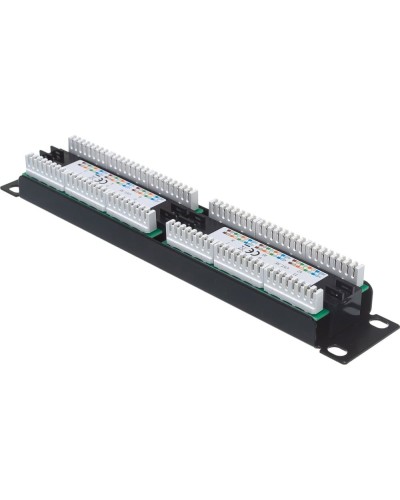 Панель коммутационная 10, 1U, 12 портов UTP, RJ-45, CAT 5e REXANT 04-0025 в Йошкар-Оле Патч панель Pintop.ru