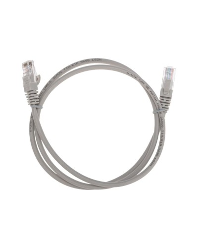 Патч-корд U/UTP, CAT 5e, RJ45-RJ45, 26AWG, LSZH, серый, 1м REXANT 02-0100-1 в Йошкар-Оле Патчкорды (медные) Pintop.ru