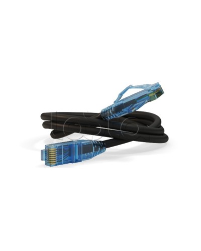 Патч-корд RJ45-RJ45, 4 пары, UTP, кат.6, LSZH (1м) Hyperline PC-LPM-UTP-RJ45-RJ45-C6-1M-LSZH-BK в Йошкар-Оле Патчкорды (медные) Pintop.ru