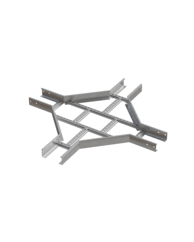 Х-разветвитель лестничный 80х200х1,2 мм HD N КМ-профиль (LXD80-200-1.2 HD N) в Йошкар-Оле Аксессуары для лотков Pintop.ru