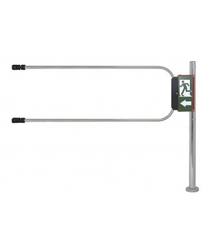 Smartec ST-GR014EC-CR - Калитка аварийного выхода с электромагнитом, хромированная, в комплекте стойка 1000 х D50 мм и створка 1400 х D25 мм. в Йошкар-Оле Калитки Pintop.ru