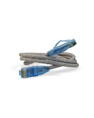 Патч-корд RJ45-RJ45, 4 пары, UTP, кат.6, LSZH (15м) Hyperline PC-LPM-UTP-RJ45-RJ45-C6-15M-LSZH-GY в Йошкар-Оле Патчкорды (медные) Pintop.ru