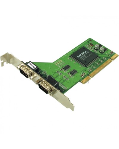 2-портовая плата RS-232 для шины Universal PCI Moxa CP-102U в Йошкар-Оле Сетевые карты Pintop.ru