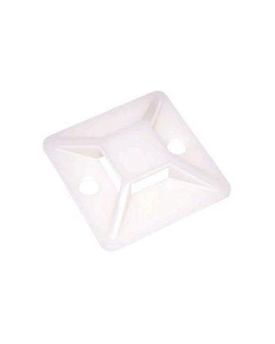 Площадка самоклеящаяся под стяжку, 20х20 мм, белая (100шт.уп) TWT-CV-ATM20 в Йошкар-Оле Расходные материалы для шкафов и стоек Pintop.ru