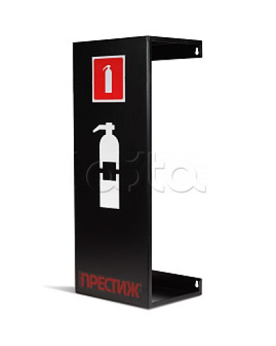 Подставка настенная под огнетушитель ПРЕСТИЖ черная ПОЖТЕХНИКА в Йошкар-Оле Аксессуары для огнетушителей Pintop.ru