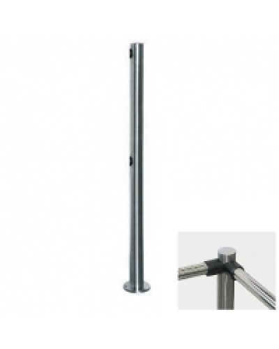 Стойка двухсторонняя L-образная PERCo-BH02 2-02 в Йошкар-Оле Ограждения Pintop.ru