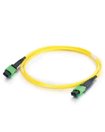 Патч-корд волоконно-оптический Hyperline FHD-MC3-9-MPOM12/AS-MPOM12/AS-B-1M-LSZH-YL в Йошкар-Оле Патч-корды и пигтейлы Pintop.ru