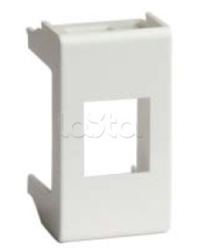 Адаптер для информационных разъемов AVAYA-SYSTIMAX, «Viva», 1 мод., белый DKC 45006 в Йошкар-Оле Аксессуары для стоек и шкафов Pintop.ru