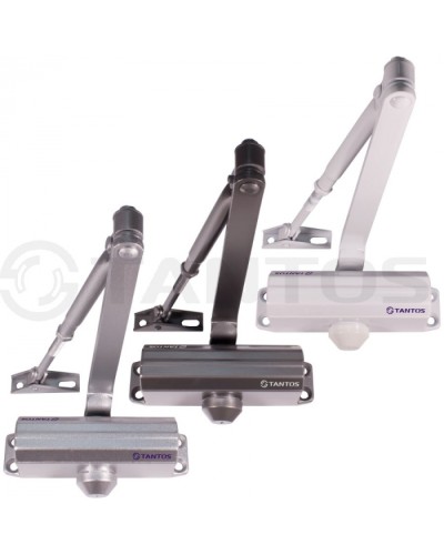 Доводчик дверной Tantos TS-DC085 (Серебро) в Йошкар-Оле Доводчики Pintop.ru