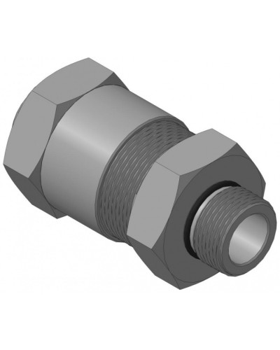 Кабельный ввод с резьбой G3/4 мм для прокладки кабеля в металлорукаве РЗ-ЦП-25, с уплотнением кабеля и проходным диаметром кабеля d=12-16 мм Спектрон КВМ-25/16-М-G3/4 в Йошкар-Оле Аксессуары для кабель-канала Pintop.ru