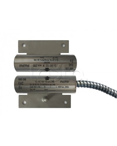 Извещатель охранный точечный магнитоконтактный взрывозащищённый Магнито-контакт Ех ИО102 N исп.211 (торцевой), с постоянно присоединенным кабелем в металлорукаве (штатно кабель 2х0,75 - 1м), 1Ex d IIC T6 Gb / РB Ex d I Mb АТФЕ.425119.171 в Йошкар-Оле Изв