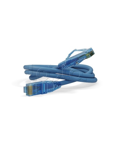 Патч-корд RJ45-RJ45, 4 пары, UTP, кат.6, LSZH (1м) Hyperline PC-LPM-UTP-RJ45-RJ45-C6-1M-LSZH-BL в Йошкар-Оле Патчкорды (медные) Pintop.ru