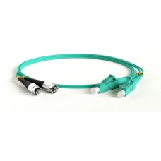 Патч-корд волоконно-оптический Hyperline FC-D2-503-FC/PR-SC/PR-H-1M-LSZH-AQ