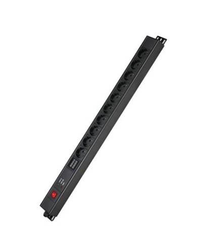 Блок распределения питания вертикальный для 19 шкафов DKC R5VSH10SWOPAM в Йошкар-Оле Блоки розеток Pintop.ru