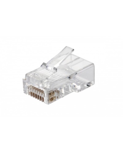 Вилка RJ45 Q-PLUG, категория 5e, UTP, для полевой установки, без цвета, упаковка 50 штук Eurolan 13A-U5-11WT в Йошкар-Оле Коннекторы Pintop.ru