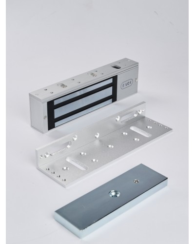 R-Lock RL-EML500-L0S - Электромагнитный замкок, 500кг, DC12/24B, цвет серебристый сатинированный алюминий RAL 7047 в Йошкар-Оле Электромагнитные замки Pintop.ru