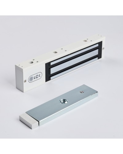 R-Lock RL-EM280-LSW - Электромагнитный замкок, 280кг, DC12/24B, цвет белый, RAL9016(белый), два датчика втроены в корпус замка: датчик Холла и магнито-контактный датчик в Йошкар-Оле Электромагнитные замки Pintop.ru