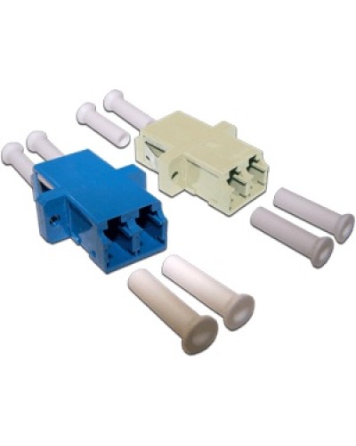 Адаптер оптический LC, SM, корпус SC, дуплексный LANMASTER LAN-2LC/S-AM-SM в Йошкар-Оле Коннекторы Pintop.ru