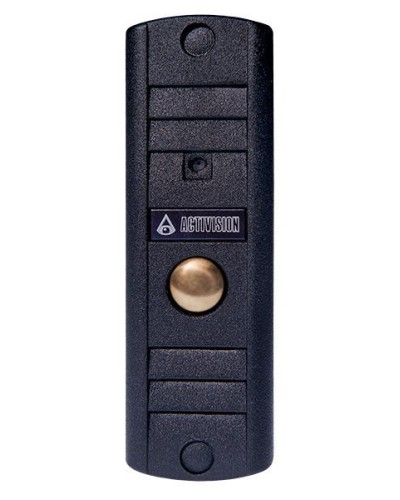 Видеопанель вызывная накладная антивандальная на 1 абонента Activision AVP-508 (PAL, черный) в Йошкар-Оле Вызывные видеопанели малоабонентные Pintop.ru