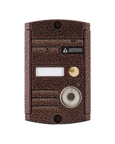 Видеопанель вызывная накладная цветная на 1 абонента с TM-считывателем Activision AVP-451 TM (PAL, медь) в Йошкар-Оле Вызывные видеопанели малоабонентные Pintop.ru