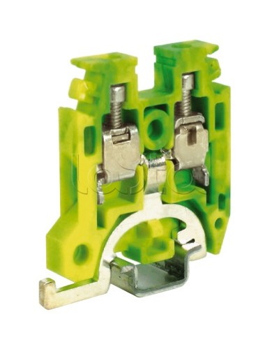 Зажим для заземления желт.зелен 2,5 кв.мм DKC ZTR110 в Йошкар-Оле Крепежные изделия Pintop.ru
