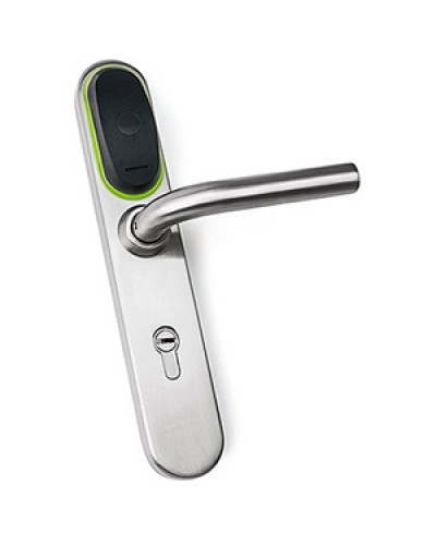 Замок электромеханический для двери IronLogic Eurolock EHT net (серебро) dd = 72 мм в Йошкар-Оле Электромеханические замки Pintop.ru