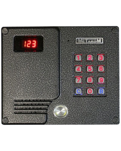 Блок вызова домофона Метаком MK2007-TM-EV в Йошкар-Оле Блоки вызова многоабонентные Pintop.ru