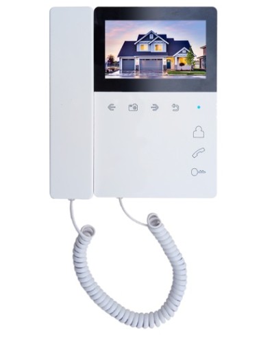 Монитор цветного видеодомофона Tantos Elly-S с трубкой VZ в Йошкар-Оле Абонентские видеоустройства Pintop.ru