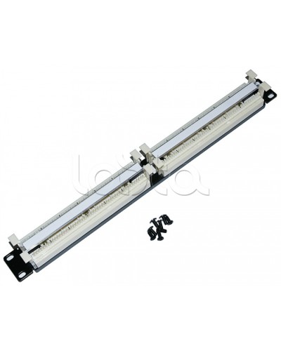 Кросс-панель парная 110 типа 19 1U Cabeus CP-100P-110TYPE в Йошкар-Оле Кроссовое оборудование тип 110 Pintop.ru