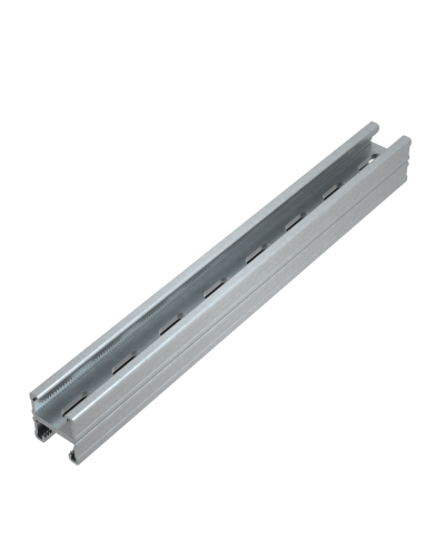 Страт-профиль двойной 41х21 L5500 мм s:1,5 HD85 КМ-профиль (2STP41-21-5500 HD85) в Йошкар-Оле Аксессуары для лотков Pintop.ru