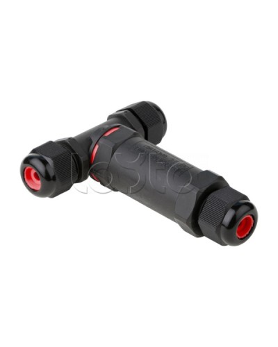 Кабельный коннектор Т-образный (клеммник 3PIN) IP68 FreeTools EKF (plc-uac-cb3T) в Йошкар-Оле Коннекторы Pintop.ru