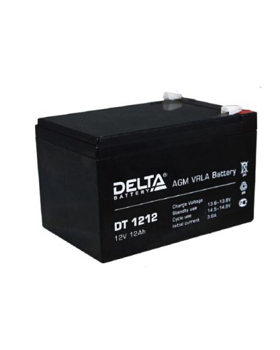 Аккумулятор свинцово-кислотный Delta DT 1212 в Йошкар-Оле Электротехническое оборудование Pintop.ru
