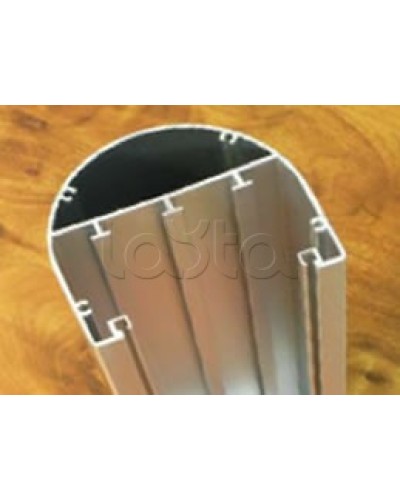 Колонна алюминевая под суппорт (односторонняя) 660мм Экопласт 70166 в Йошкар-Оле Системы лючков и колонн Pintop.ru