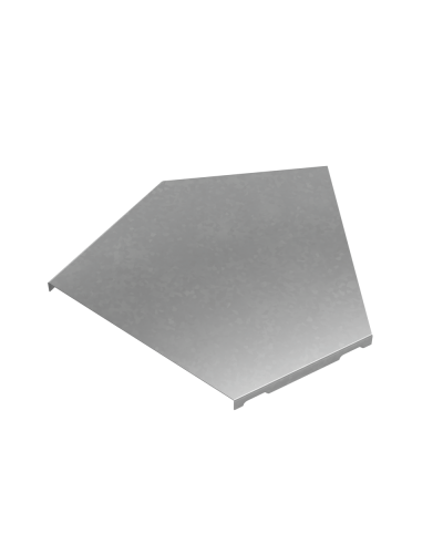 Крышка горизонтального угла 45 гр. 200 мм ПЛЮС КМ-Профиль (KGLplus45-200) в Йошкар-Оле Аксессуары для лотков Pintop.ru