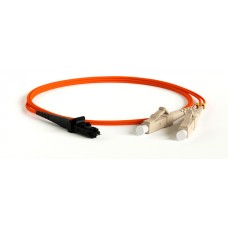 Патч-корд волоконно-оптический Hyperline FC-D2-50-MTRJF/PR-SC/PR-H-1M-LSZH-OR