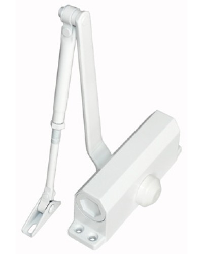 Доводчик двери c тягой EN 3-6, 40 - 130 кг Smartec ST-DC036BCDA-WT в Йошкар-Оле Доводчики Pintop.ru