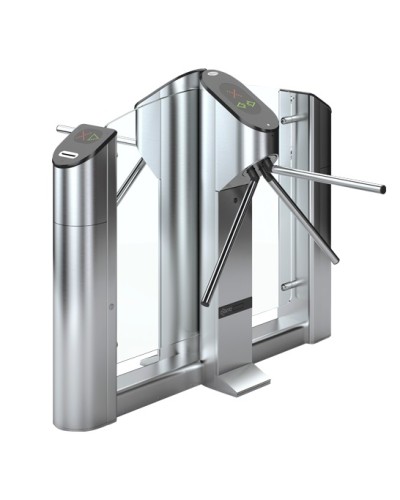 Турникет моторизованный двухсторонний с картоприемником Oxgard Praktika Т-03-DК-2BC2R в Йошкар-Оле Турникеты Pintop.ru