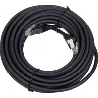 Патч-кордLSZH UTP кат.5e, 15 м, черный LANMASTER (LAN-PC45/U5E-15-BK)