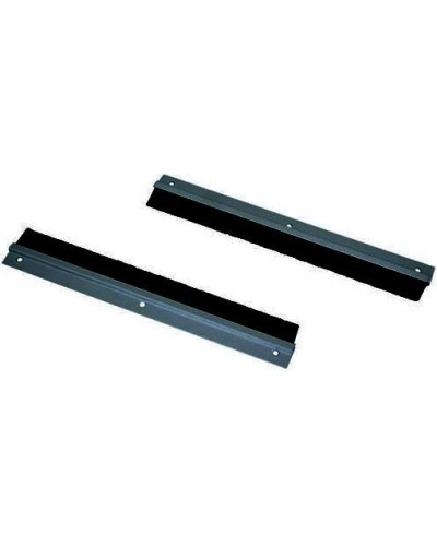 Ввод щеточный 19, 1U для настенных, напольных шкафов (черный) TLK-BRSH-1U-BK в Йошкар-Оле Аксессуары для стоек и шкафов Pintop.ru